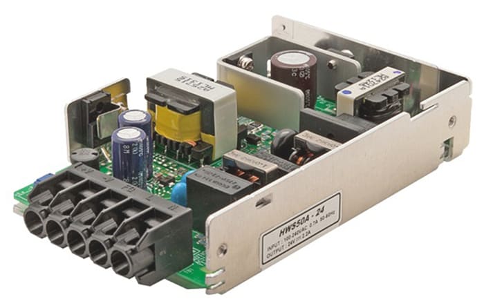 TDK-Lambda Embedded Switch Mode Power Supply (SMPS), HWS-50A-48/ME, 48V dc, 1.1A, 52.8W, 1 Output, 120 → 370 V