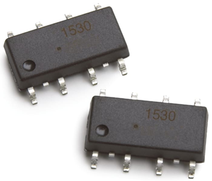 Broadcom ASSR-15XX Series Solid State Relay, 1 A Load, Surface Mount, 60 V Load, 0.8 V Control
