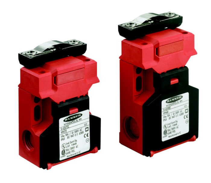 SI-QS90MFF Banner | Banner SI-QS90 Safety Interlock Switch, 2NC/1NO ...