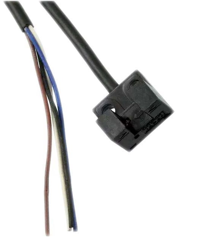 Omron Through Beam Photoelectric Sensor, Block Sensor, 5 mm Detection Range
