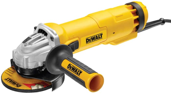 DeWALT DEW4206 115mm Corded Angle Grinder 3 Pin Industrial Plug