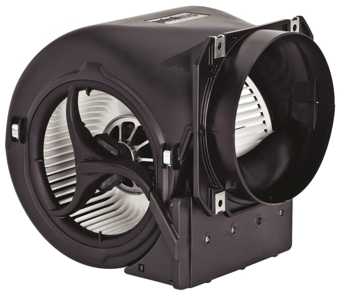 Ventilateur centrifuge ebm-papst, 1080m³/h, 230 V c.a., 216 x 220 x 199mm
