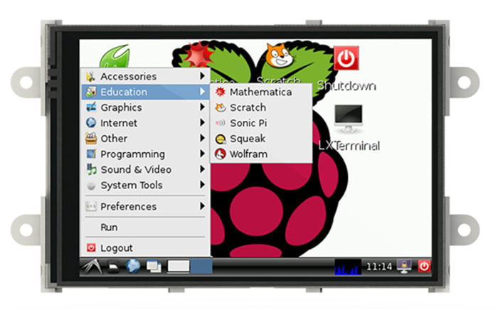 4D Systems 4DPI-35 TFT LCD Renkli Ekran / Dokunmatik Ekran, 3,5inç, QVGA, 480 x 320piksel
