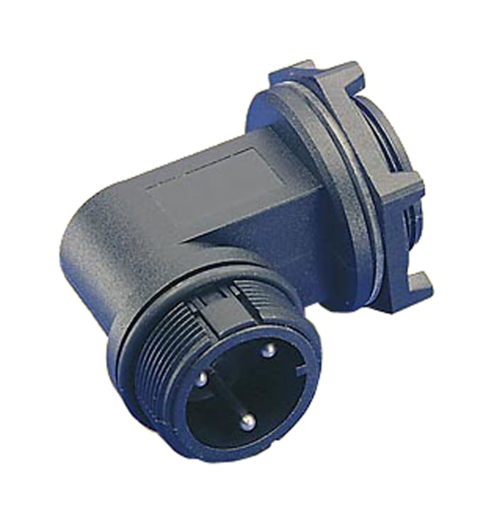 Bulgin Circular Connector, 3 Contacts, Panel Mount, Socket, Male, IP68, Mini Buccaneer Series