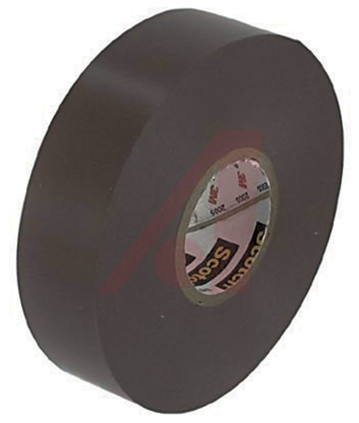 Ruban isolant 3M Scotch 35 en Chlorure de polyvinyle Marron, 20m x 19mm