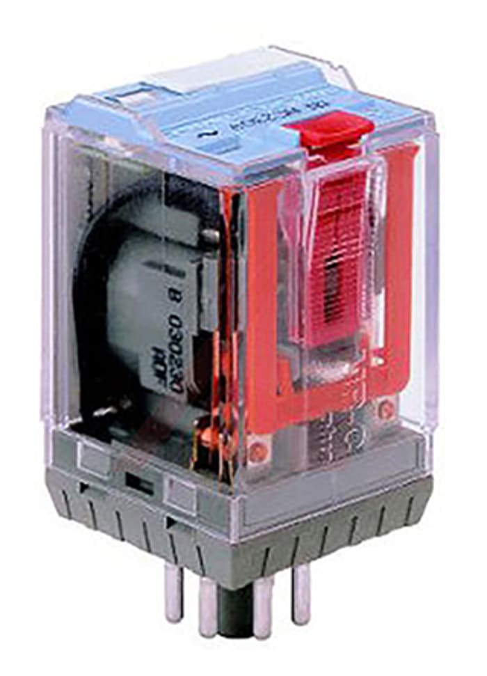 Turck Plug In Non-Latching Relay, 380V ac Coil, 10A Switching Current, DPDT