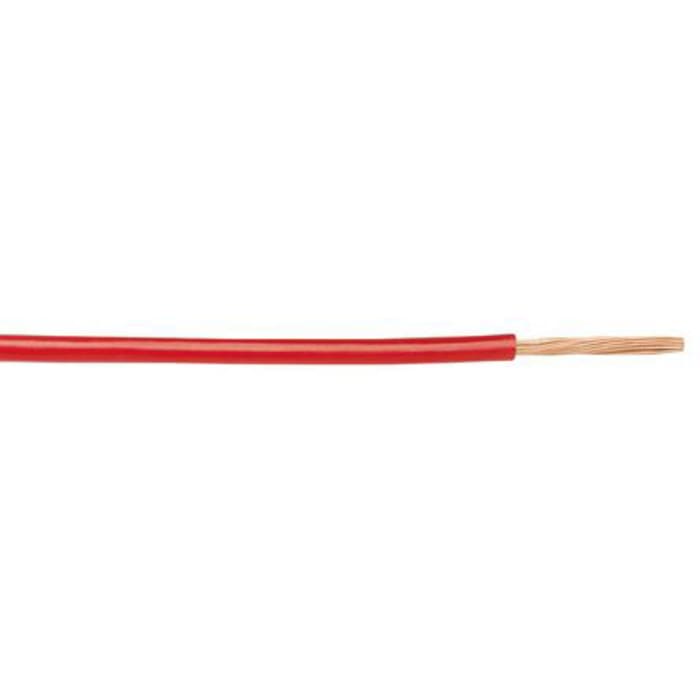 Alpha Wire Hook-up Wire PVC Series Red 0.75 mm² Hook Up Wire, 18 AWG, 16/0.25 mm, 30m, PVC Insulation, 1555 RD005