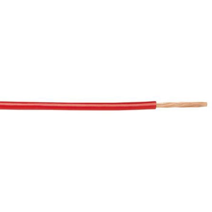 3077 RD005 Alpha Wire  Alpha Wire Red 1.3 mm² Hook Up Wire, 16