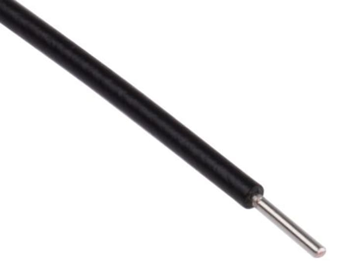 Alpha Wire, 1, Polyvinyl Chloride, 3053/1 BK005