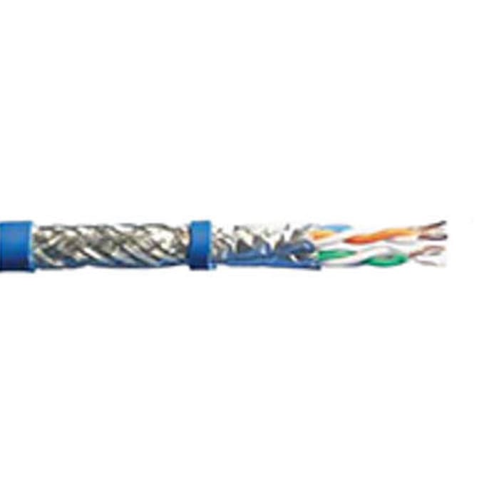 RS PRO Cat7a Ethernet Cable, S/FTP, Grey LSZH Sheath, 100m, Low Smoke Zero Halogen (LSZH)