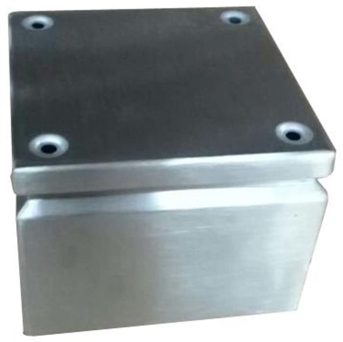 Boîtier de jonction en Acier inoxydable 300 x 300 x 120mm 0 voies, IP66