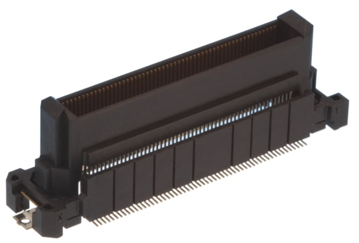 Hirose FunctionMAX FX20 Series Straight Surface Mount PCB Header, 100 Contact(s), 0.5mm Pitch, 2 Row(s)