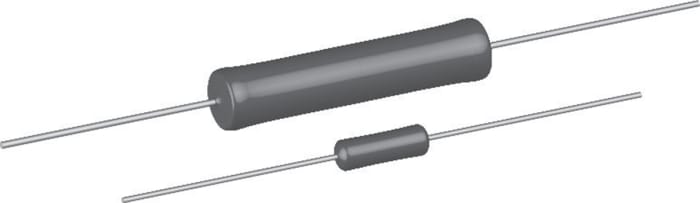 Vishay 1Ω Wire Wound Resistor 6.5W ±5% CW0051R000JE12