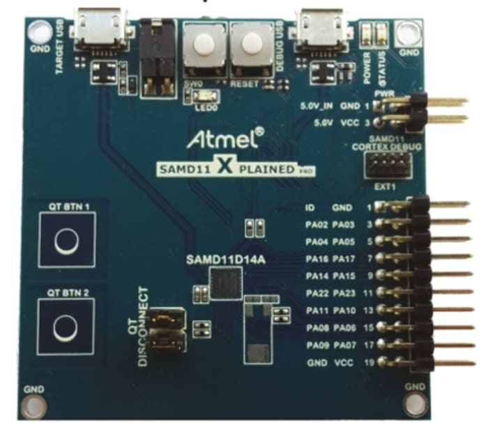 Microchip Evaluation Board Evaluation Board ATSAMD11-XPRO