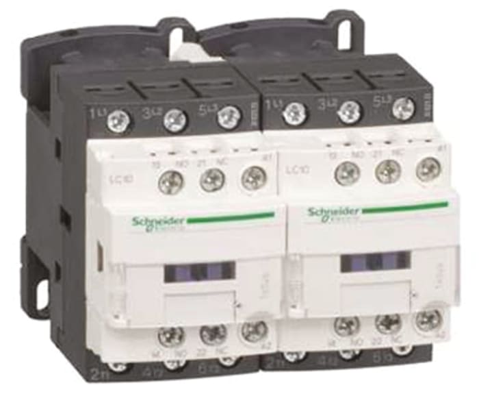 Schneider Electric TeSys D LC2D Contactor, 110 V dc Coil, 3-Pole, 7.5 kW, 300 V dc, 690 V ac