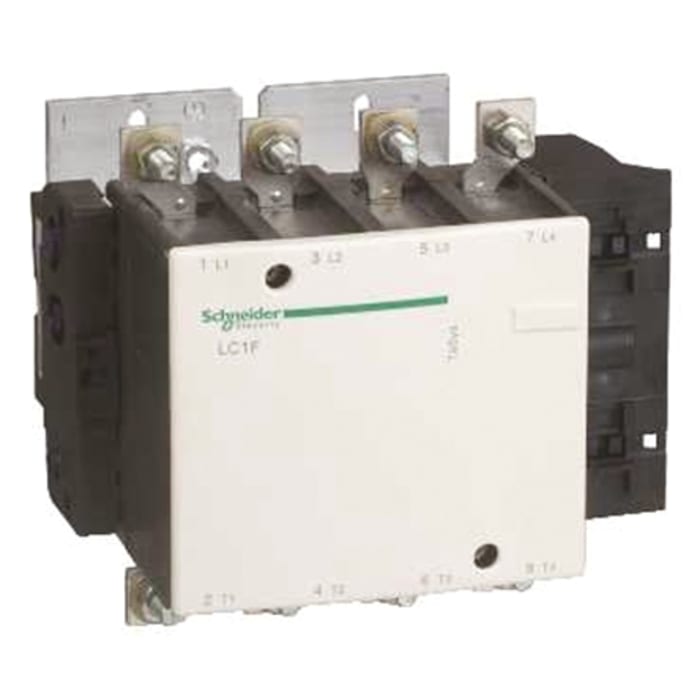 Schneider Electric TeSys F LC1F Contactor, 24 V dc Coil, 4-Pole, 4NO