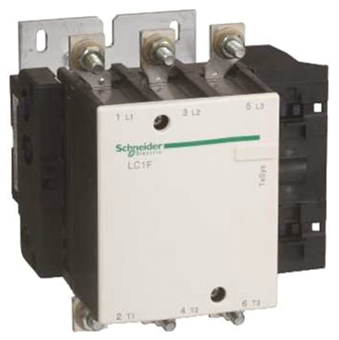 Schneider Electric TeSys F LC1F Contactor, 3-Pole, 3NO
