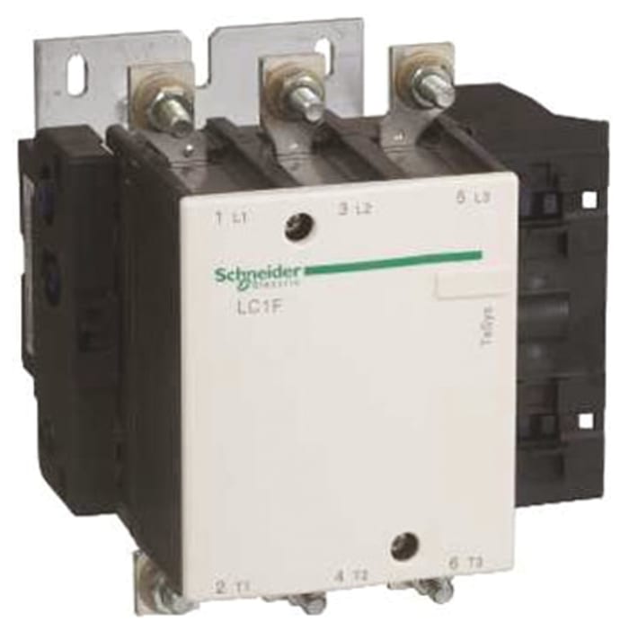 Schneider Electric TeSys F LC1F Contactor, 3-Pole, 3NO