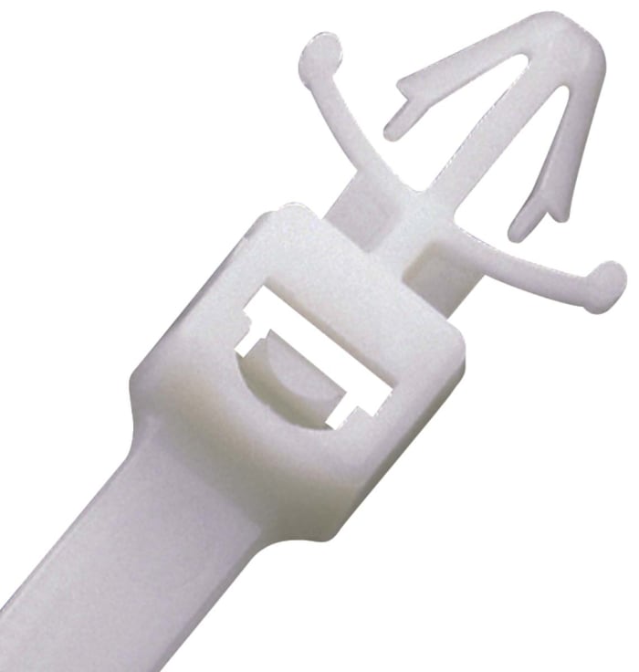 Panduit Cable Tie, 198mm x 4.8 mm, Natural Nylon, Pk-100