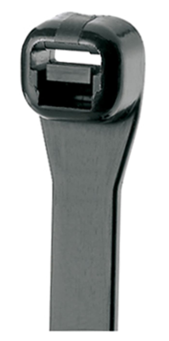 Panduit Cable Tie, Locking Cable Tie, 315mm x 5.7 mm, Black Nylon, Pk-100