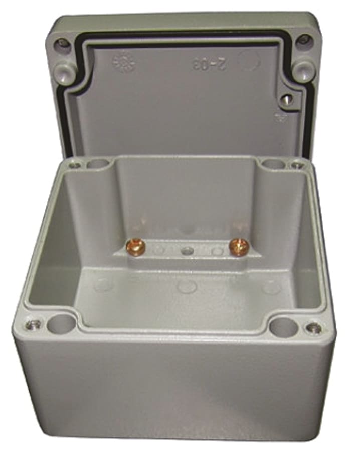Aluminum enclosure best sale
