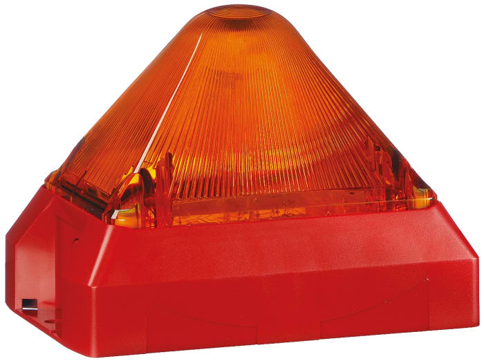 Pfannenberg PY X-M-10 Series Amber Flashing Beacon 255V ac, Xenon Bulb Panel, IP66