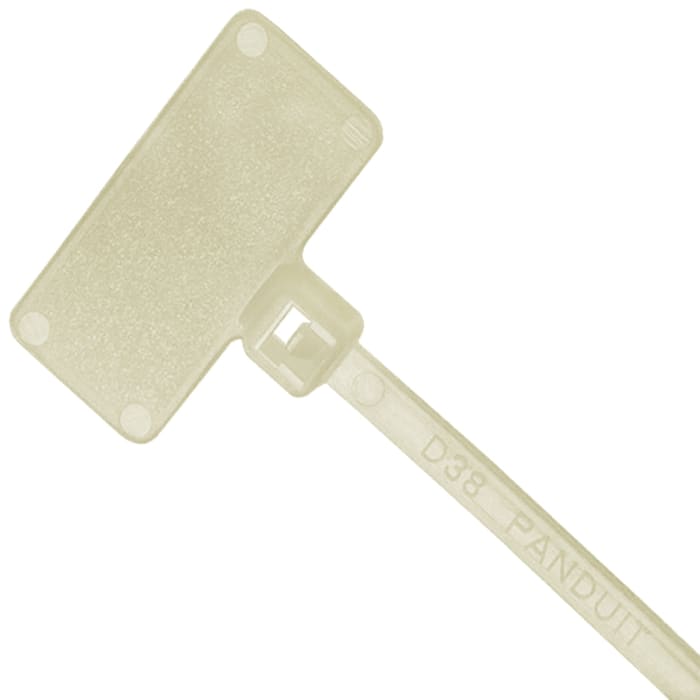 Panduit Tie Cable Marker, Natural, PLF1M-C