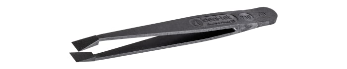 ideal-tek 115 mm, PA66/CF30 (Tip), Plastic (Body), Flat, ESD Tweezers