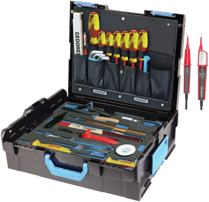 Gedore 36 Piece Electricians Tool Kit with Pouch VDE Approved