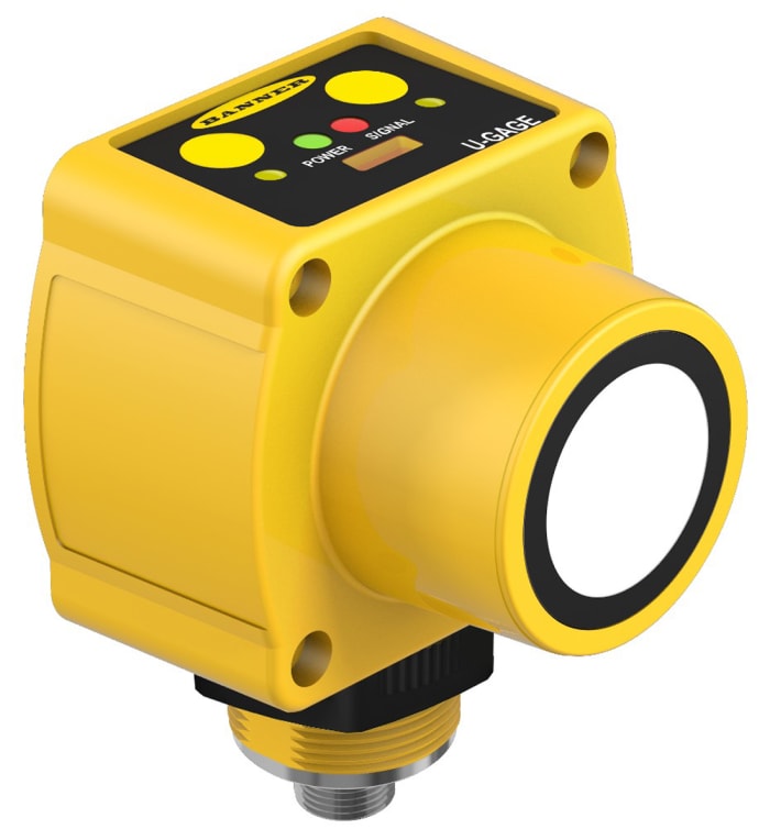 QT50ULBQ6 Banner Banner Ultrasonic BlockStyle Proximity Sensor, 200 → 8000 mm Detection