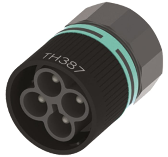 THB.387.C2A Techno TH387 Nylon 66 Terminal Block Housing, Panel Mount