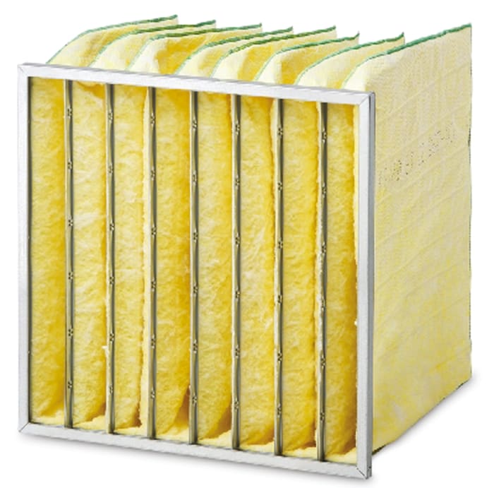 Camfil Farr Glass Fibre Bag Filter, F7 Grade, 592 x 592 x 600mm