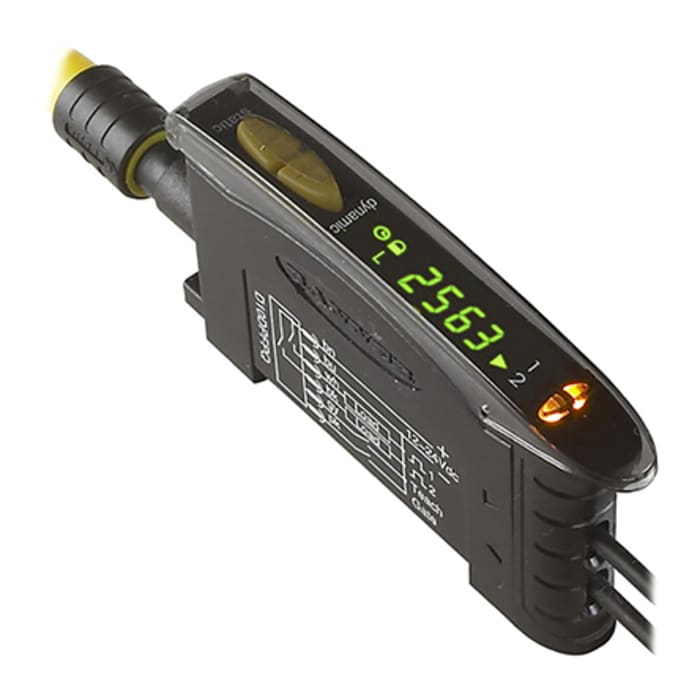 D10UPFP Banner | Banner Plastic Fibre Optic Sensor, Discrete PNP ...