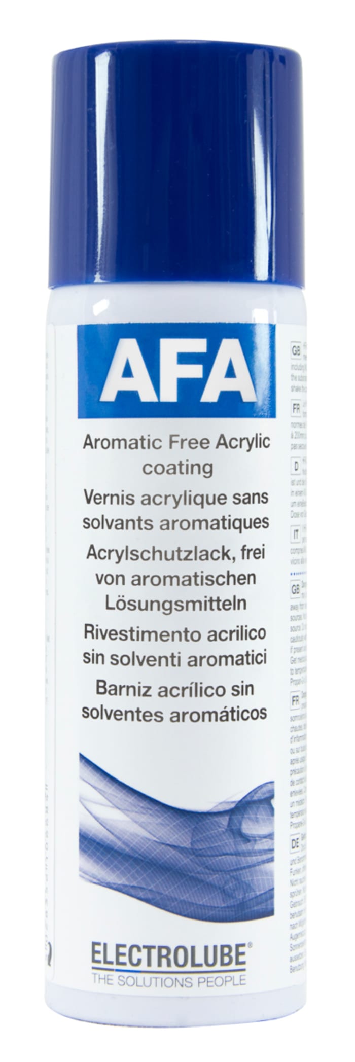 Electrolube Transparent Acrylic Conformal Coating, 200 ml Aerosol, -65°C min, +125°C max
