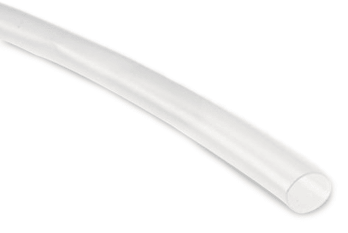 TE Connectivity Heat Shrink Tubing, Clear 6.3mm Sleeve Dia. x 75m Length 2:1 Ratio, HT-200 Series