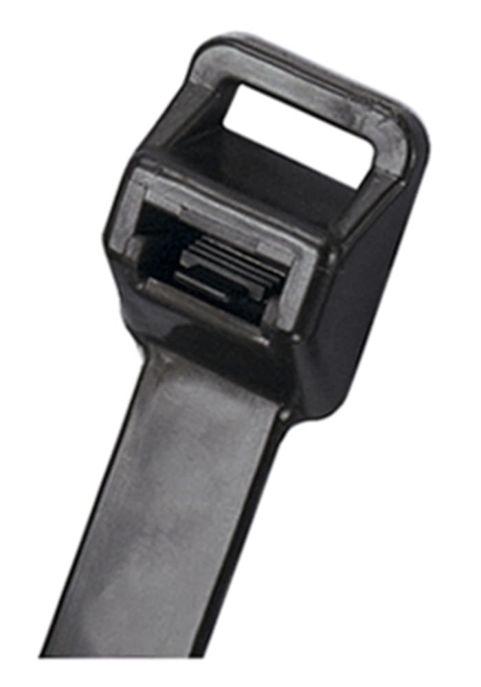 Panduit Cable Tie, Releasable Lashing Ties, 229mm x 12.7 mm, Black Nylon, Pk-100