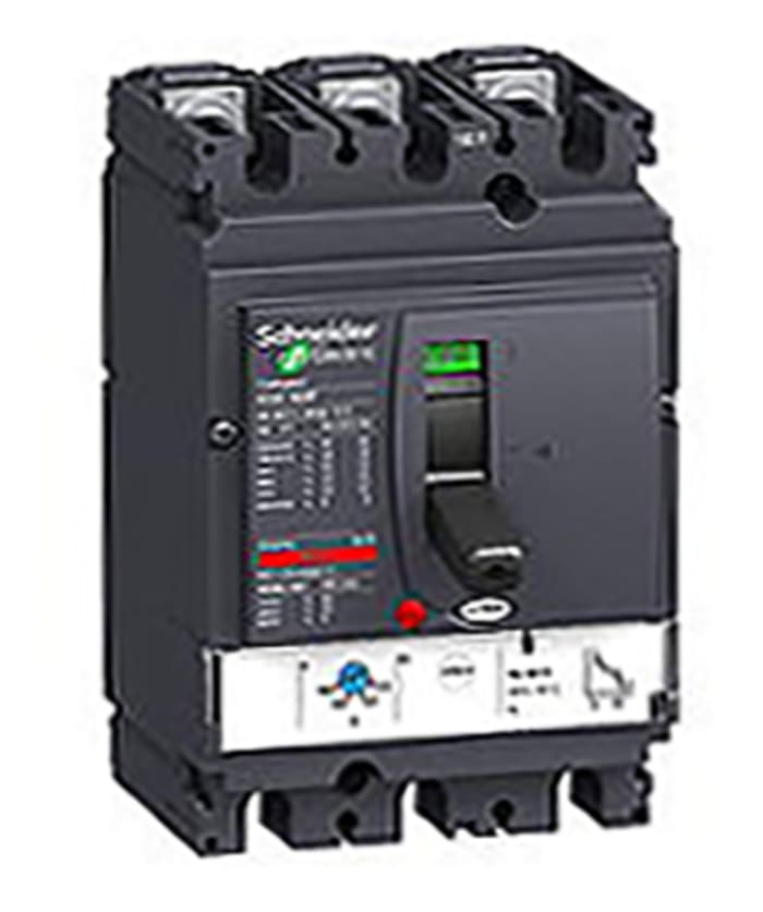 MCCB Schneider Electric, 3 Polos, 160A, Capacidad de Ruptura 85 kA, Montaje fijo, Gama NSX, LV4