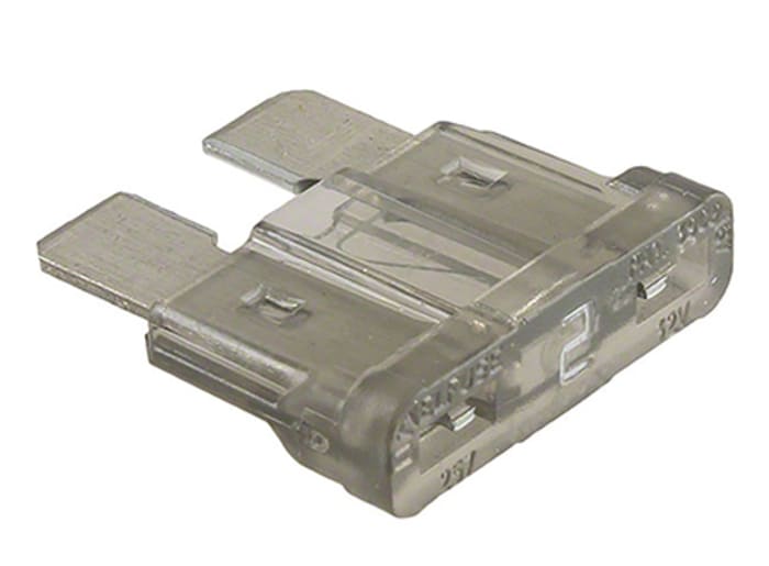 Eaton 2A Grey Blade Car Fuse, 32V dc