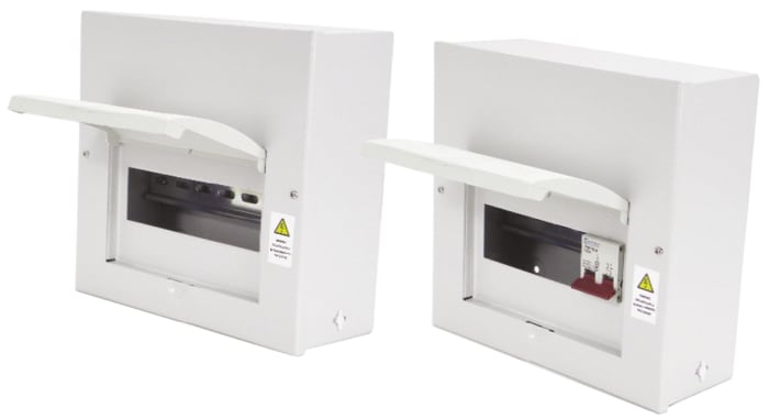 Europa 1 Phase Distribution Board, 6 Way, 100 A