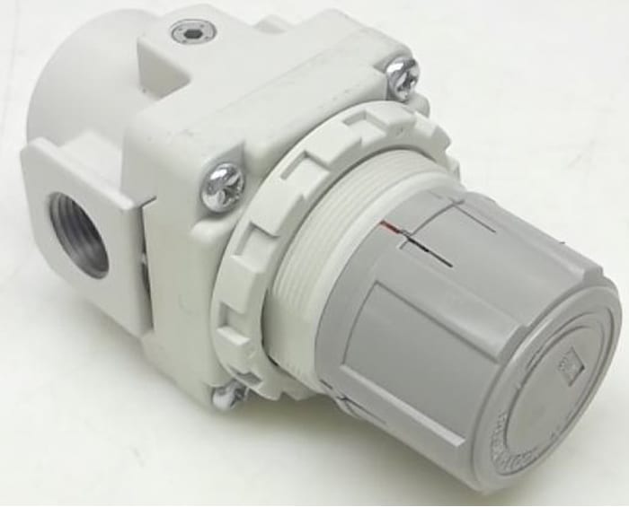 SMC NPT 1/2 Pneumatic Regulator - 0.05MPa to 0.85MPa, 1/2in, 1MPa max. input