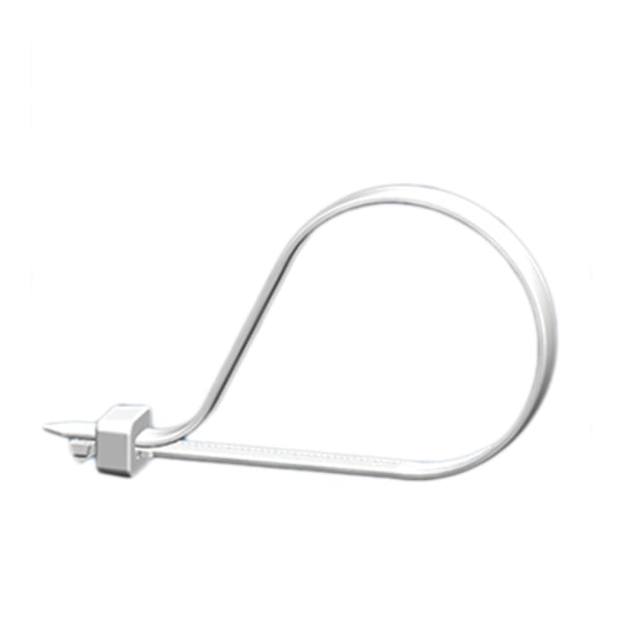 Panduit Cable Tie, Releasable, 381mm x 4.6 mm, Natural Nylon, Pk-100