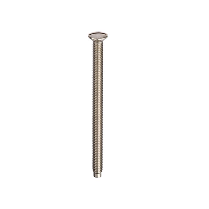 Tornillo de cabeza avellanada con huella ranurada RS PRO M3.5 x 40.0mm, paso de rosca 0.60mm, de Acero chapado en níquel