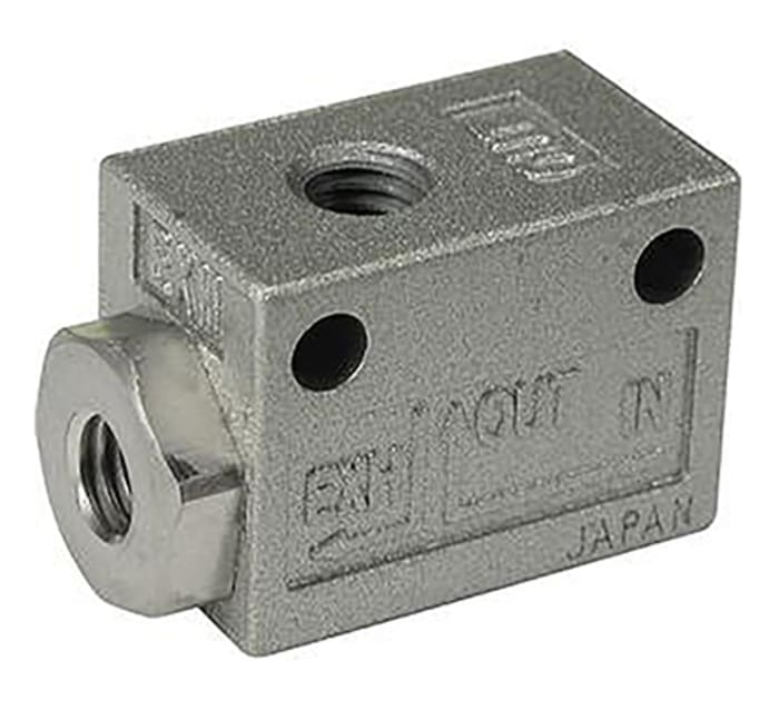 SMC Quick Exhaust Valve, NPT 1/8 Female x 0.7 MPa, 1.5 (Proof) MPa, Threaded