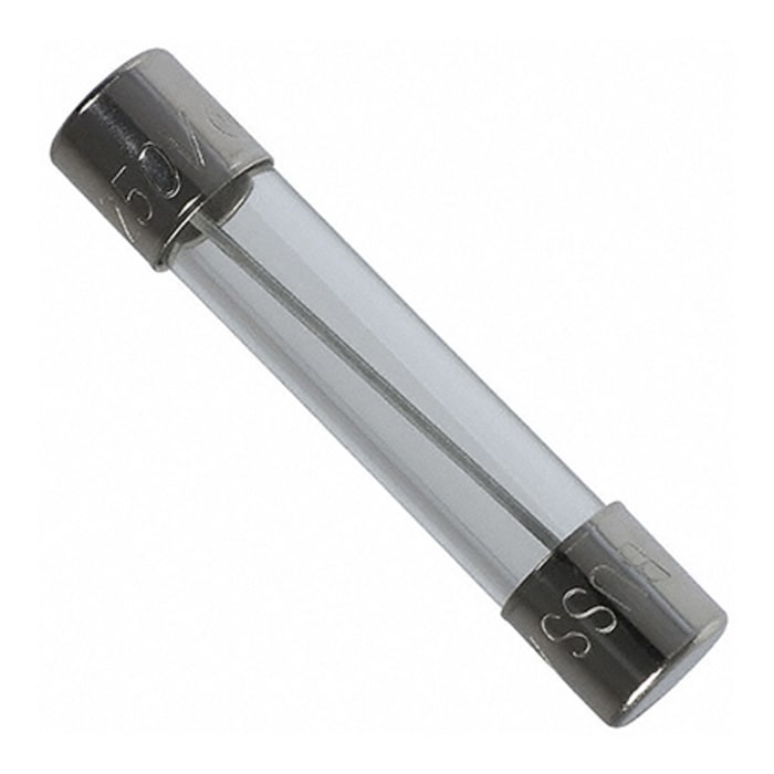 Cooper Bussmann 8A Glass Cartridge Fuse, 6.3 x 32mm