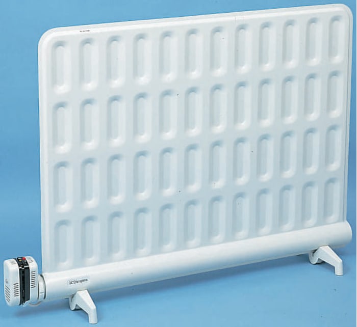 Dimplex 1kW Convection Oil Filled Radiator, Floor Mounted, Type G - British 3-pin
