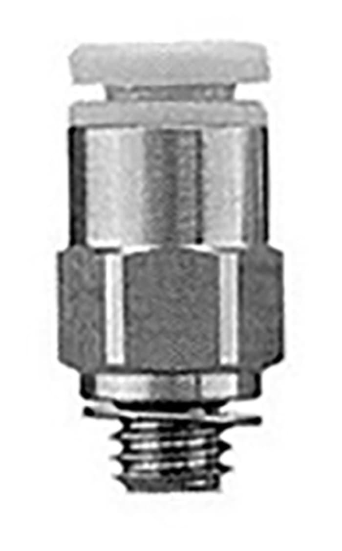 SMC KJH Series, M5 x 0.8 Male, Threaded-to-Tube Connection Style