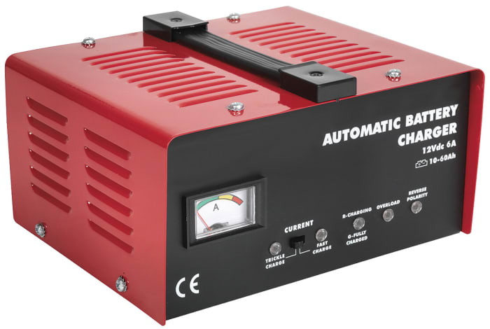 RS PRO Battery Charger For with UK plug