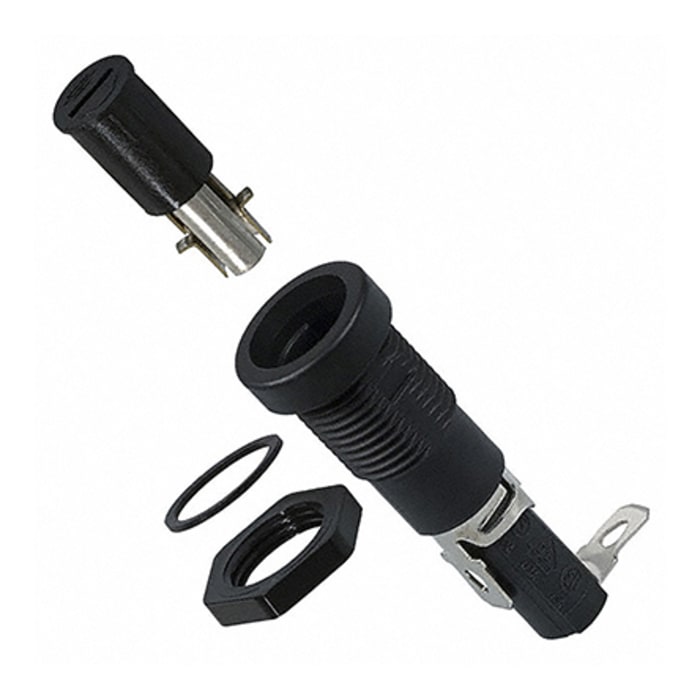 Eaton 16A Panel Mount Fuse Holder for 5 x 20mm Fuse, 1P, 250V ac