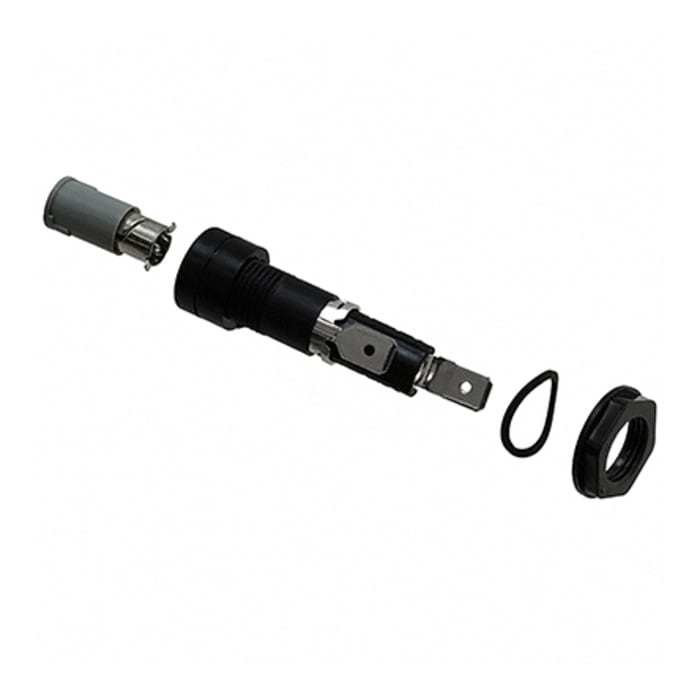 Eaton 20A Panel Mount Fuse Holder for 6.3 x 32mm Fuse, 1P, 250V ac