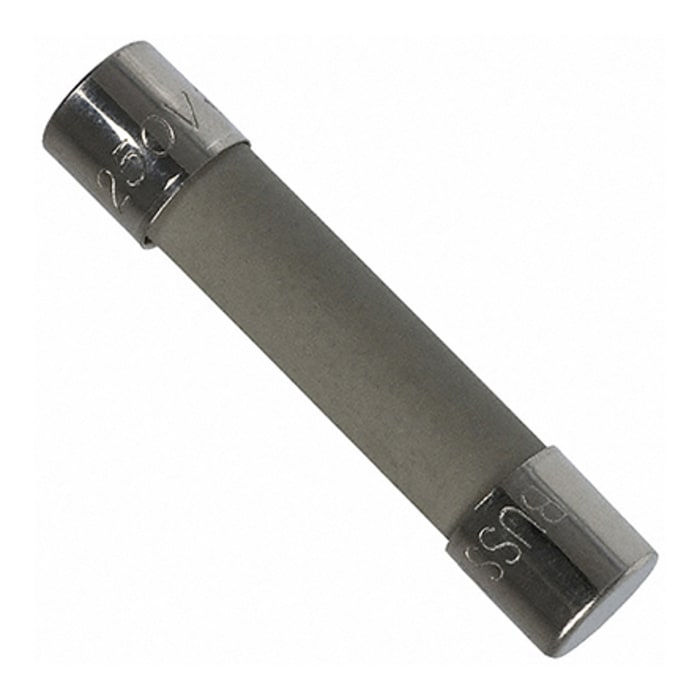 MDA-2-1-2-R Eaton | Fusible de cartucho cerámico Eaton, 250V ac, 2.5A ...